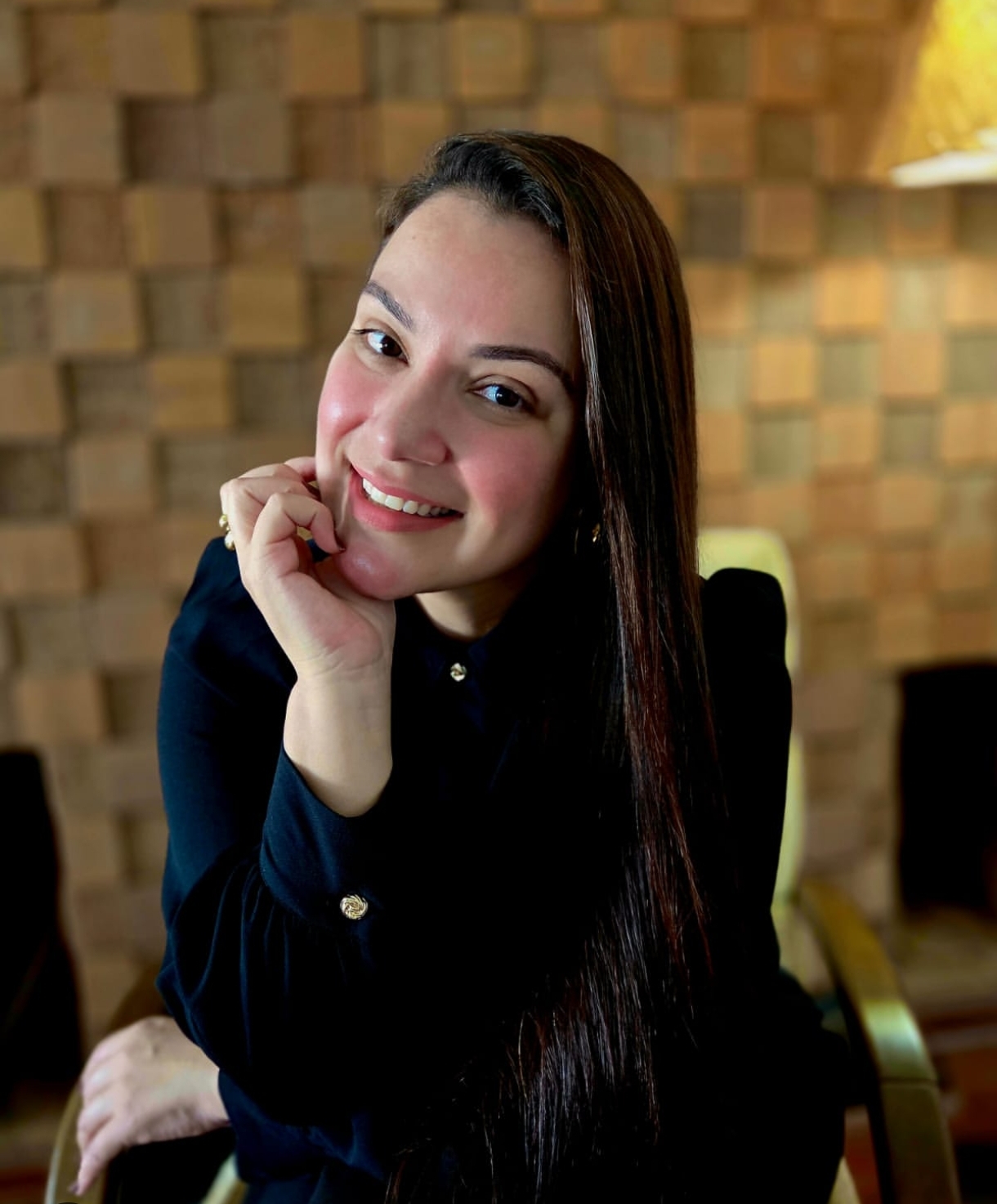 Pattricia Siqueira em atendimento